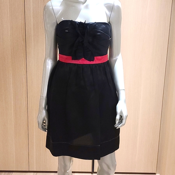 Phoebe couture strapless silk dress - Picture 1 of 4